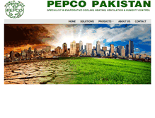 Tablet Screenshot of pepcopakistan.com